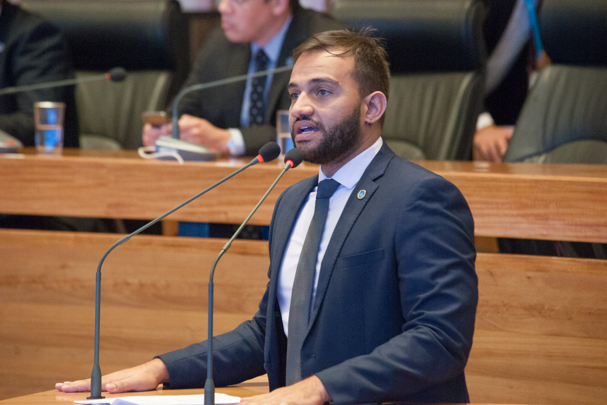 O autor da Sessão Solene, deputado Fábio Félix