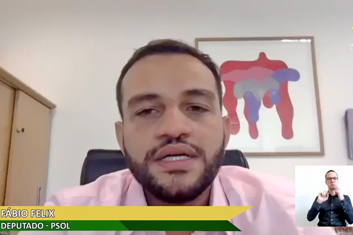 Felix lamentou a propagação de ódio por meio da Internet e o acirramento da violência política no Brasil 