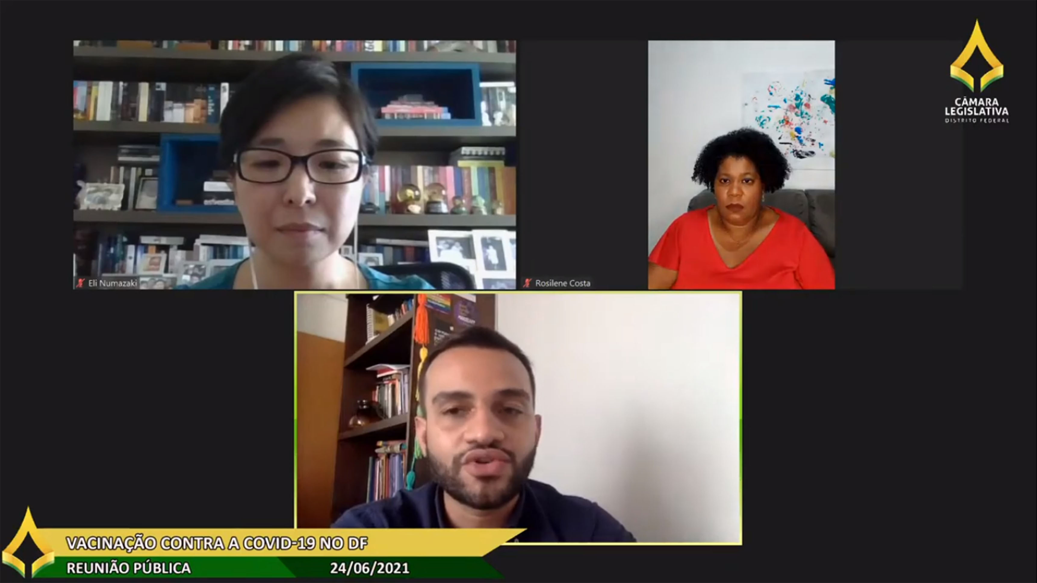 A professora Rosilene Silva da Costa, mãe do Artur (um ano e dez meses), apresentou pesquisas realizadas em vários países que demonstram fortes respostas imunes no leite materno, após a vacinação das mães, sem riscos para os lactentes