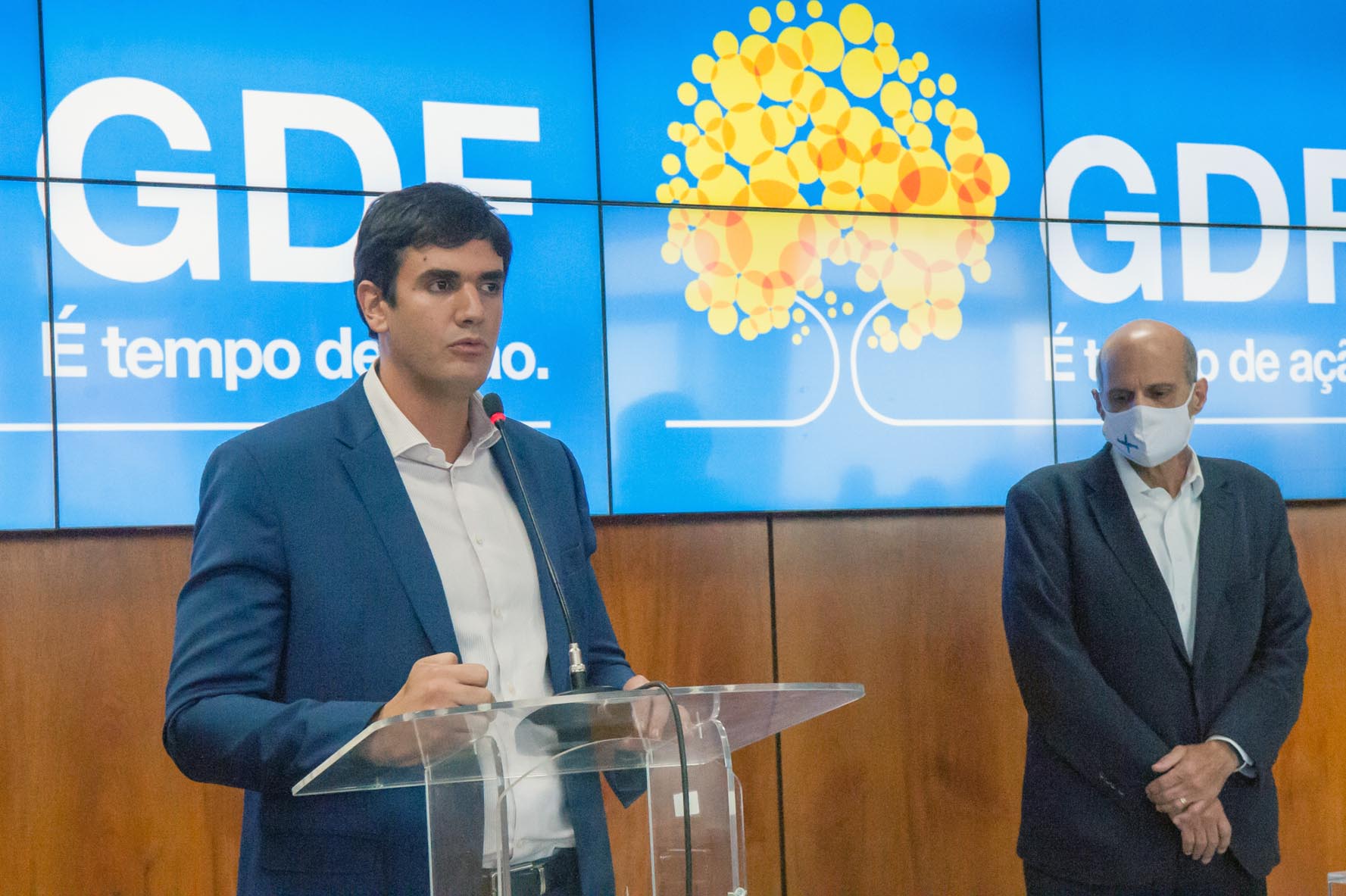 Rafael Prudente prometeu lealdade ao governo e vontade para trabalhar pela população do DF. 