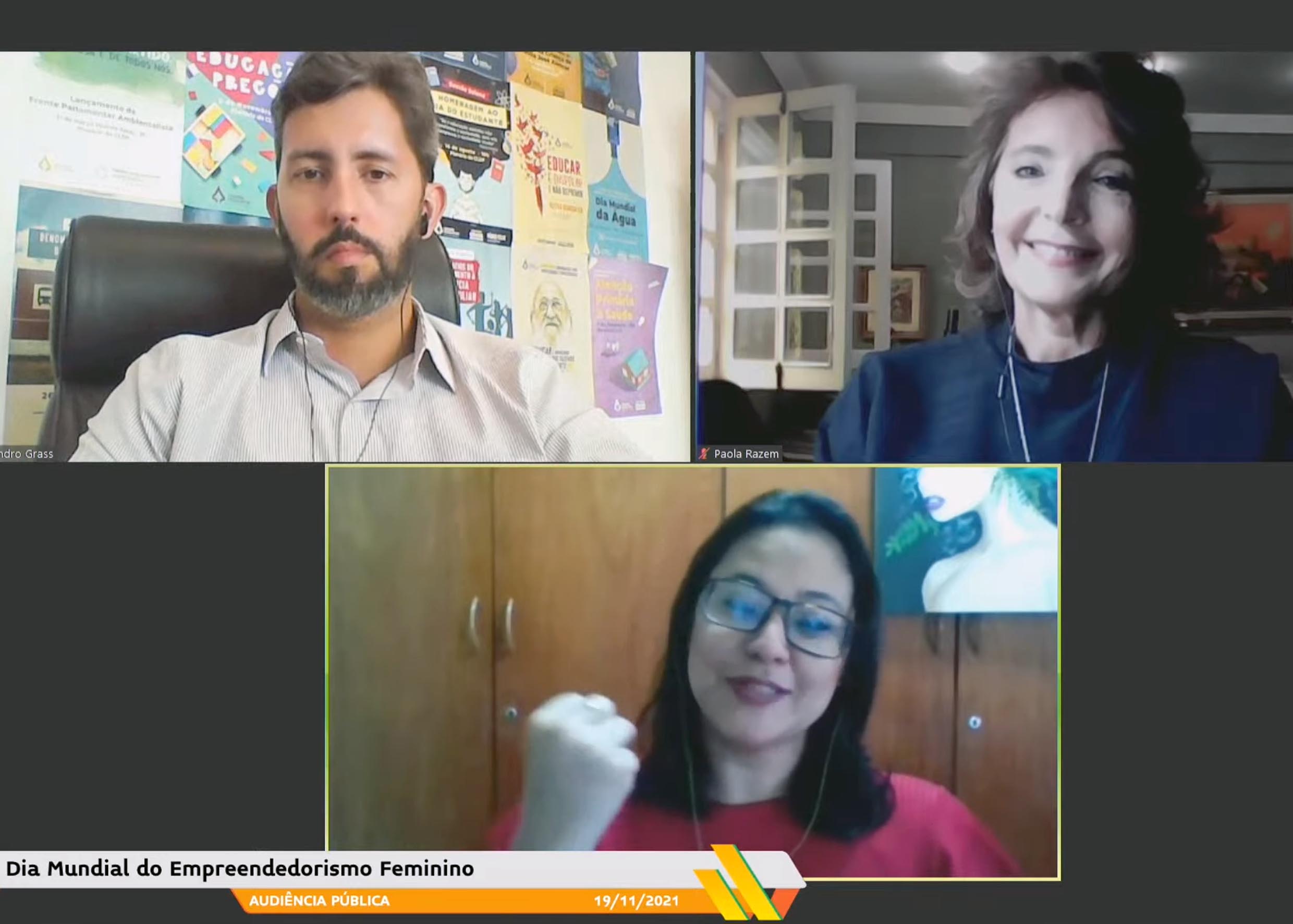 Os participantes refletiram sobre preconceitos e outros entraves ao empreendedorismo feminino