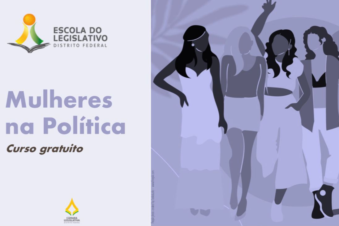 As aulas são gratuitas e os participantes receberão certificado ao final do curso oferecido pela Escola do Legislativo do Distrito Federal
