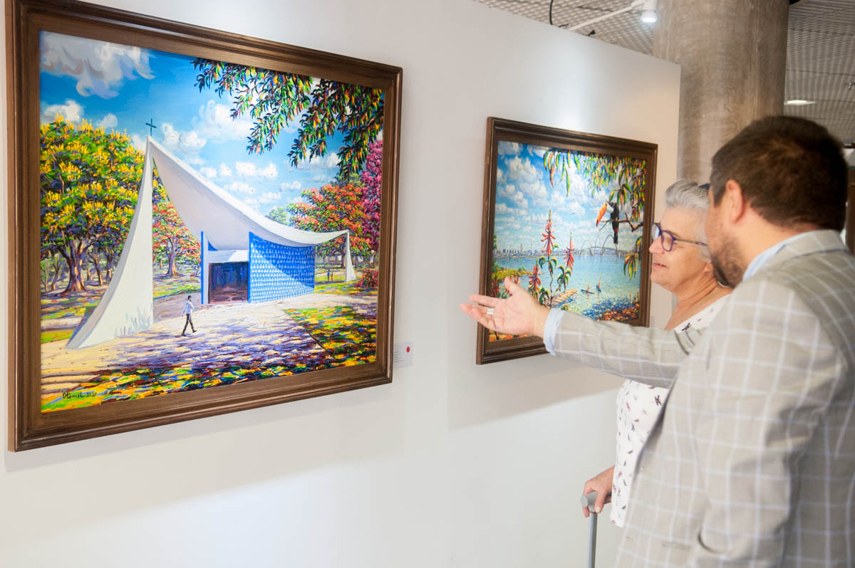A exposição segue até o dia 27 de maio