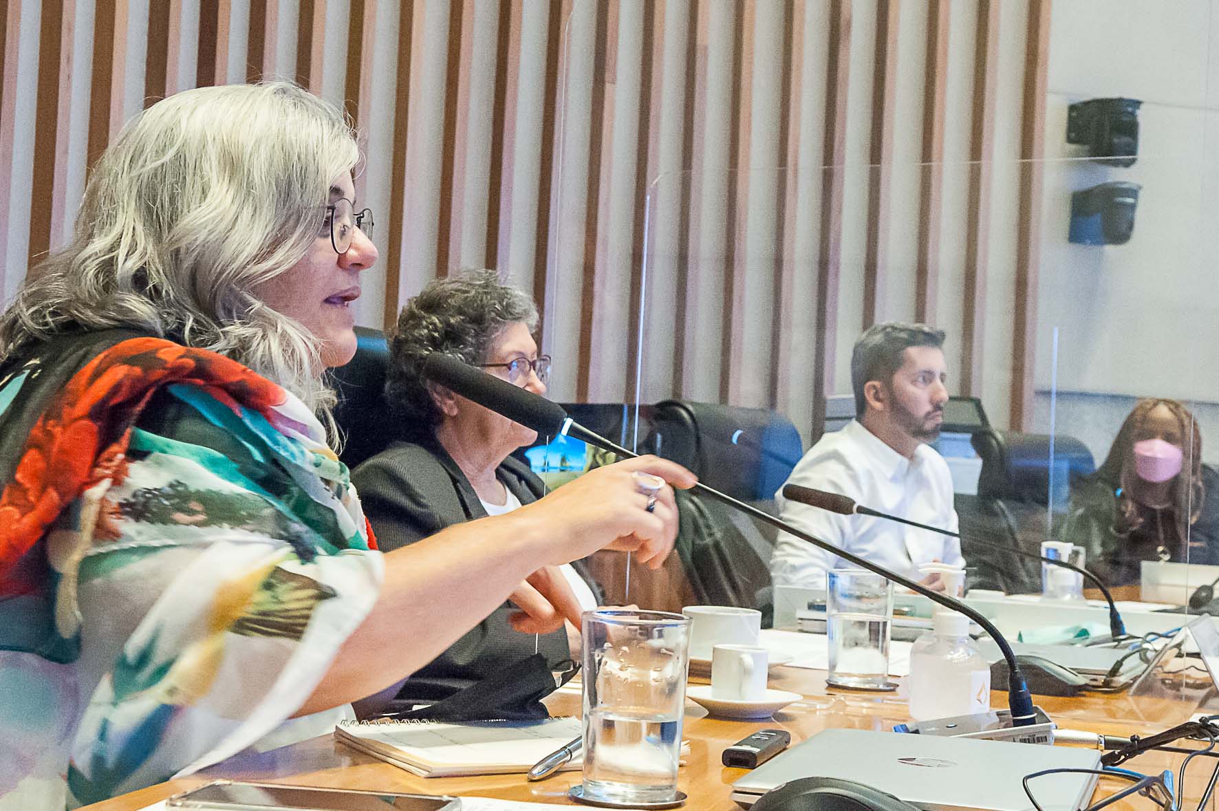 Salas superlotadas, redução orçamentária e gestão compartilhada foram alguns dos temas abordados durante a audiência pública