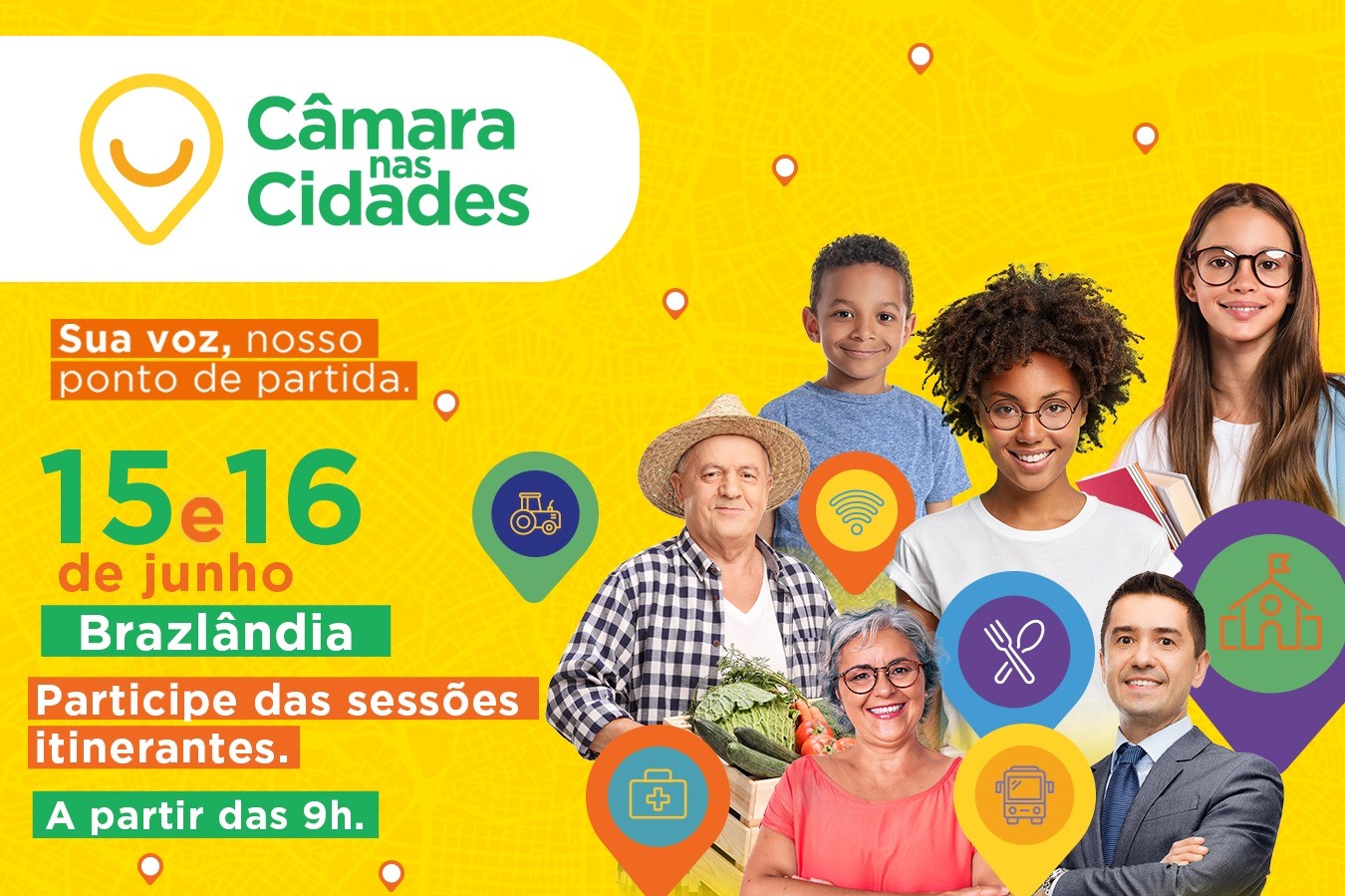 Projeto Câmara nas Cidades em Brazlândia começa nesta quinta-feira (15) -  CLDF