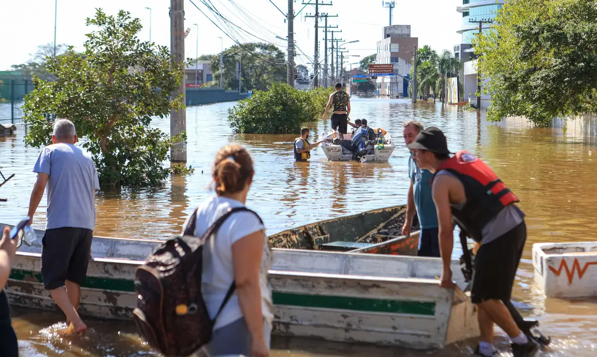 Enchente em Porto Alegre
