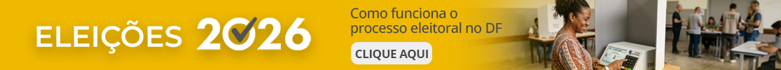 Eleições 2026 - como funciona no DF