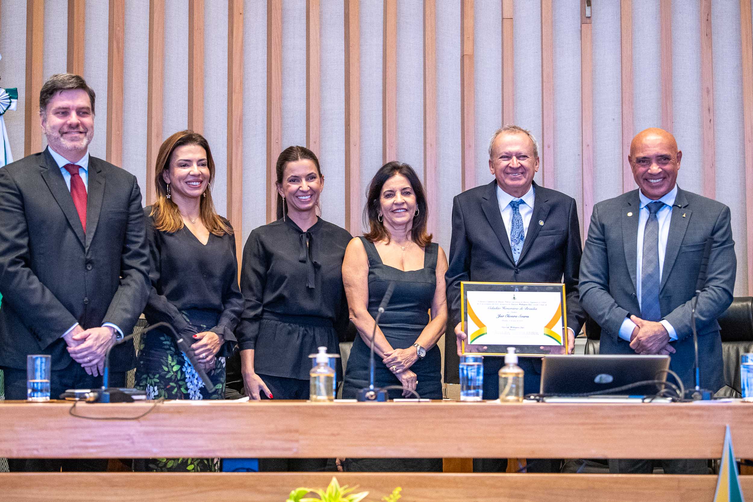CLDF concede Título de Cidadão Honorário de Brasília ao desembargador Jair Soares