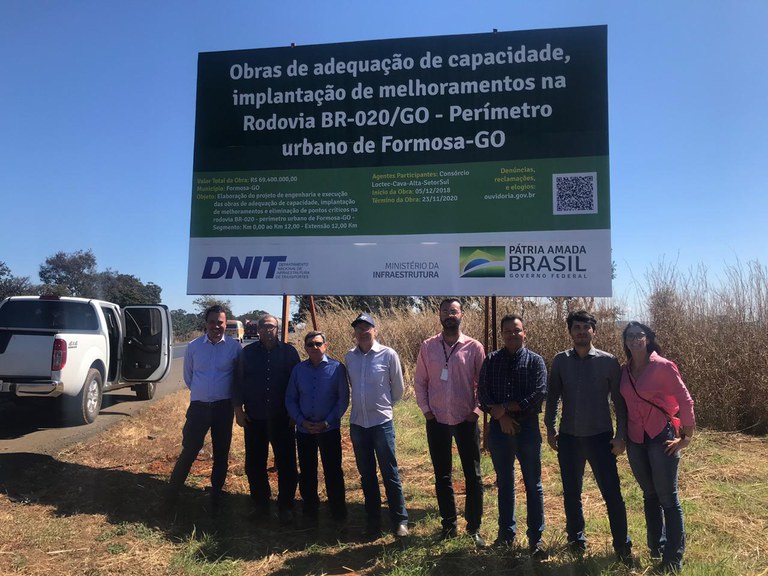 Os QR codes em placas já são utilizados em obras do governo federal, como as do Departamento Nacional de Infraestrutura de Transporte