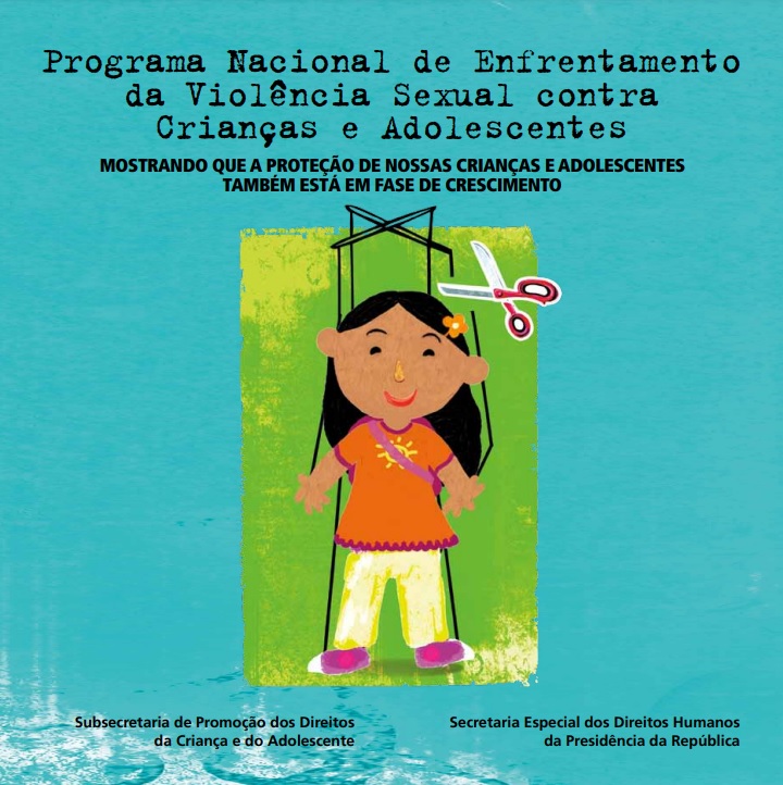 folder com desenho programa de enfrentamento