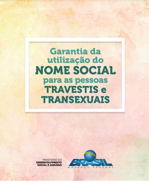 cartilha nome social