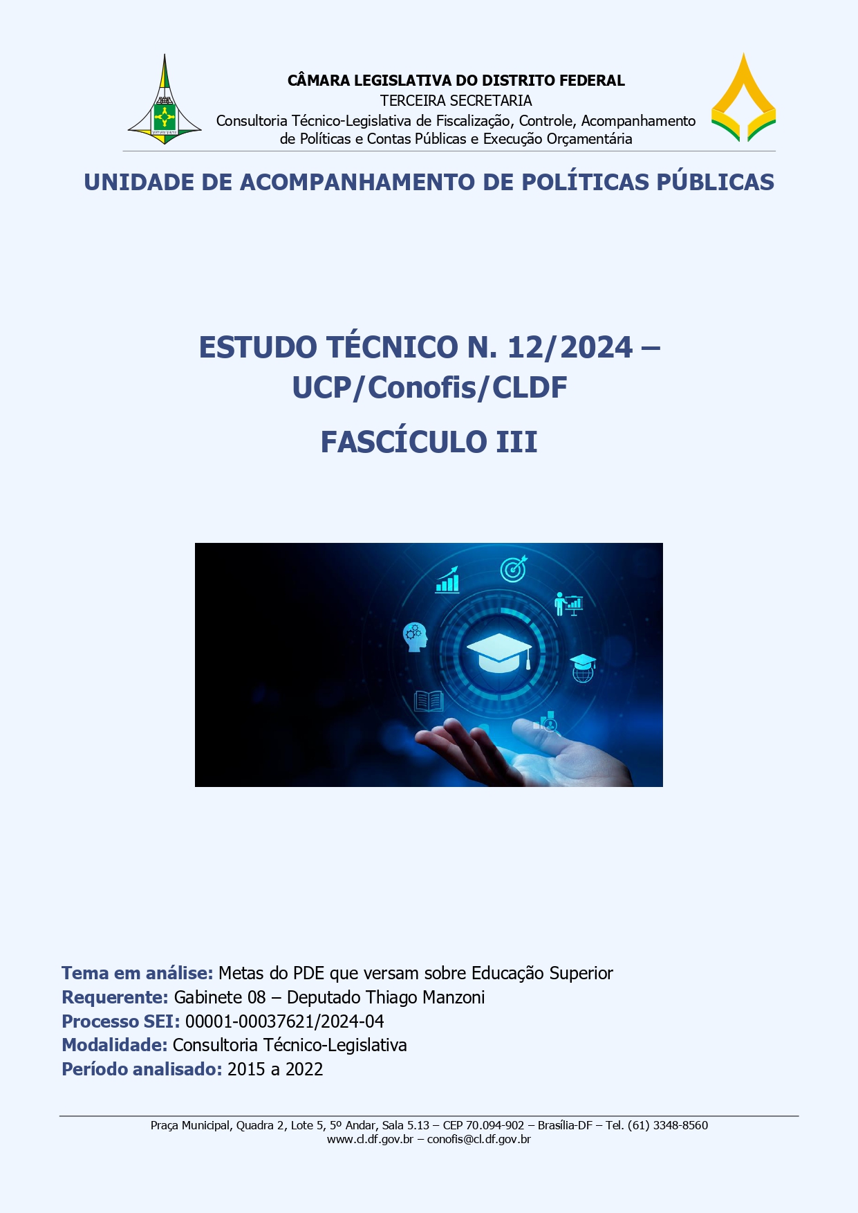 Capa Fascículo III PDE