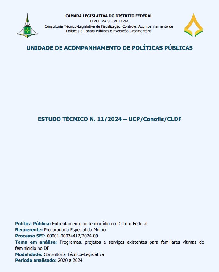 Capa Estudo Técnico n. 11/2024
