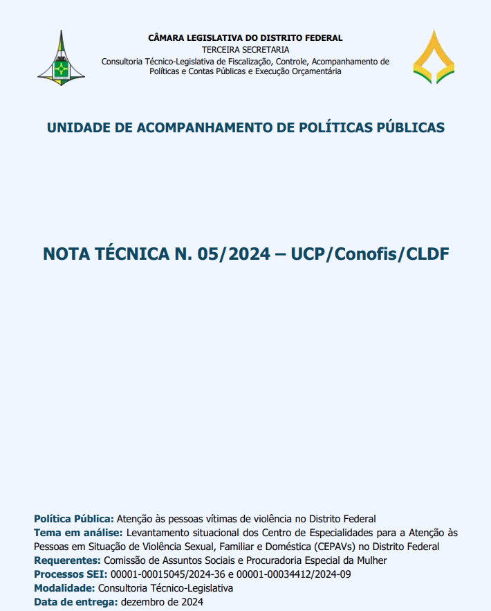 Capa Nota Técnica 05/2024