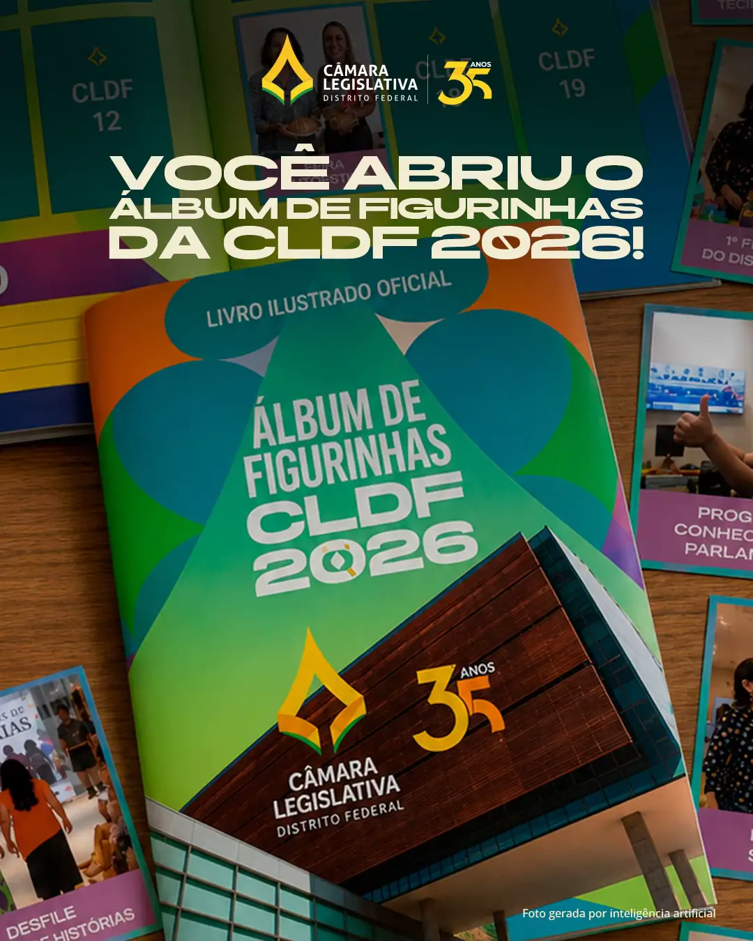 Post CLDF 35 Anos no TikTok