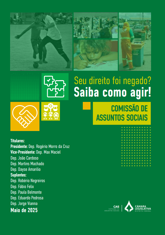 Capa Cartilha - Seu direito foi negado? Saiba como agir!